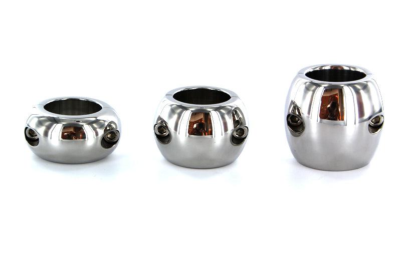 Kiotos Steel - Ovalen Ball Stretcher RVS 60 mm Breed - 790 gram-Erotiekvoordeel.nl