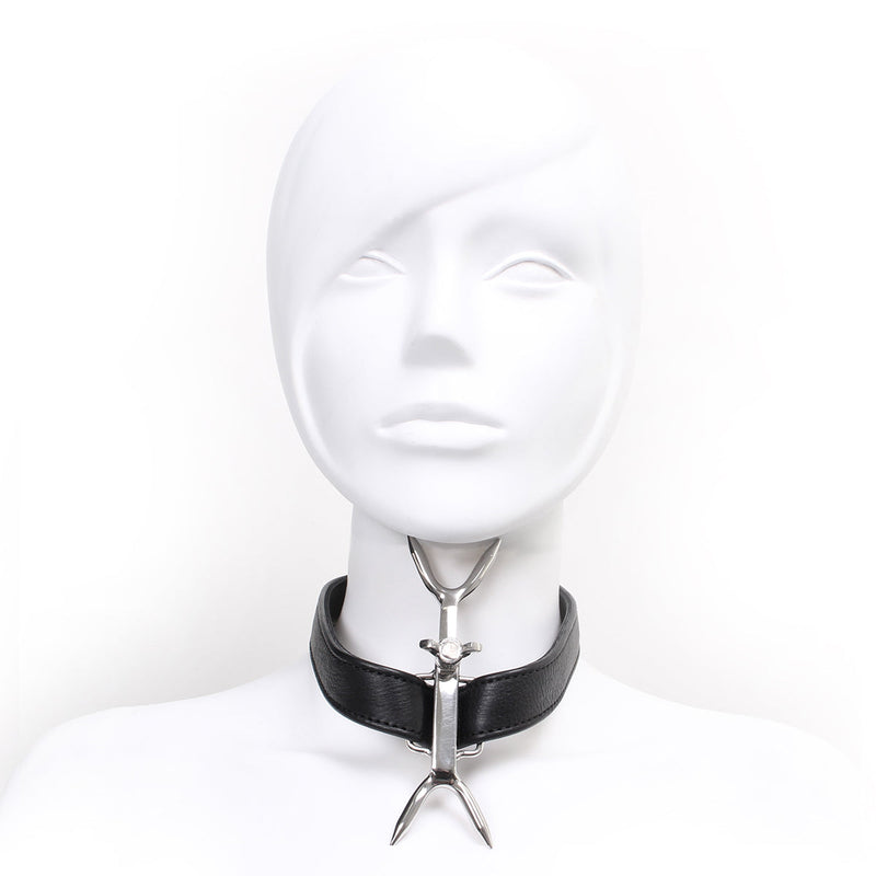 Kiotos Steel - Posture Collar Met Verstelbare Dubbele Nekpinnen