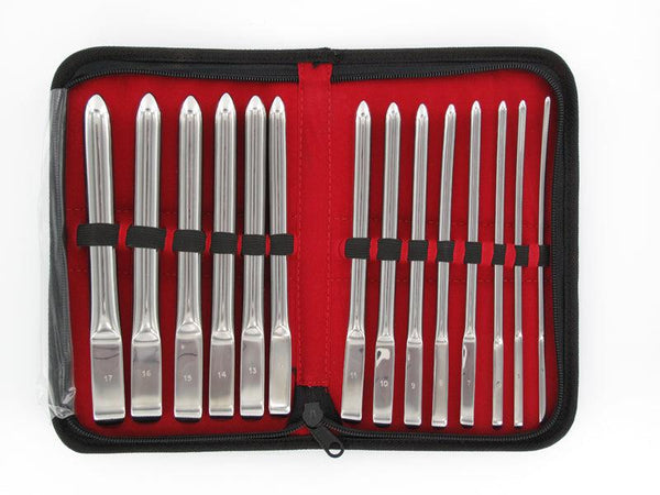 Kiotos Steel - Single End Dilator Set RVS-Erotiekvoordeel.nl