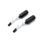 Kiotos Steel - Tepelklemmen - Nipple Croc Clamps 2x100g Gewichten - RVS - Zwart-Erotiekvoordeel.nl