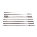 Kiotos Steel - Urethral Sound Rosebud Dilators - Set Van 8 Stuks-Erotiekvoordeel.nl
