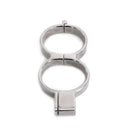 Kiotos Steel - Zware Stalen Handboeien-Erotiekvoordeel.nl