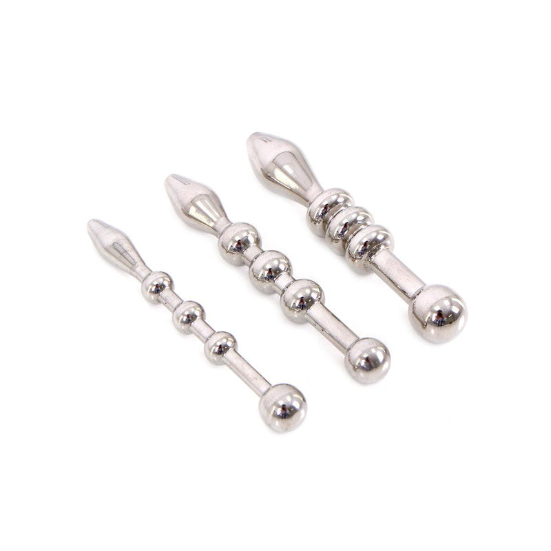 Kiotos - Urethral Trainer Kit 3 Solid Beads - Penis plugs-Erotiekvoordeel.nl