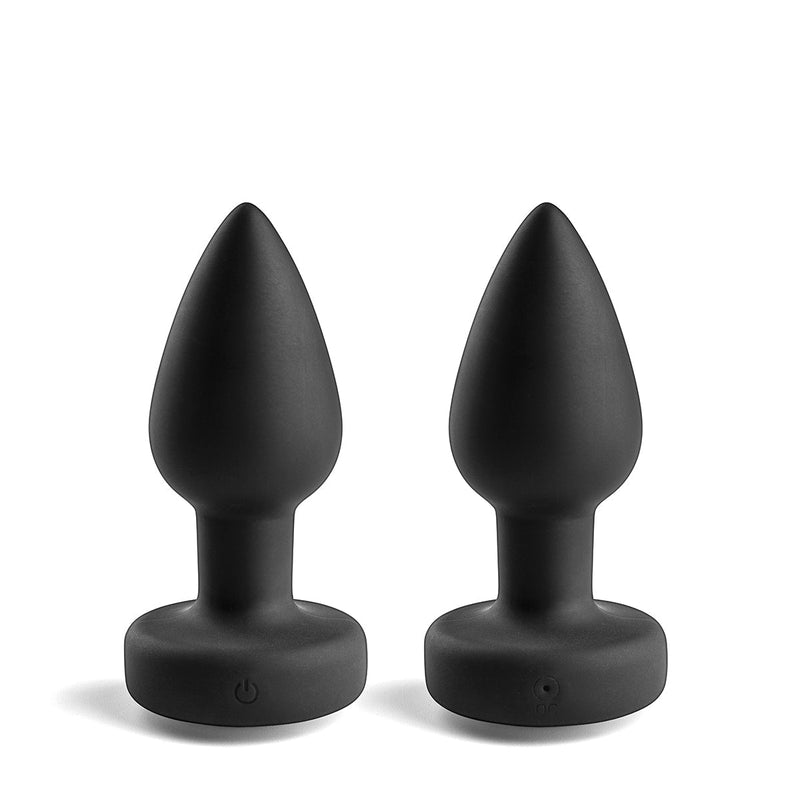 Kleine Vibrerende Buttplug Met remote Control En gekleurde LED verlichting-Erotiekvoordeel.nl