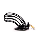 Kuishuidskooi Bird Cage Metaal Met hangslot - Zwart-Erotiekvoordeel.nl