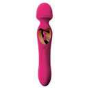 Lang Loys - Wand Vibrator En inbrengbare Vibrator 2 In 1 - Roze-Erotiekvoordeel.nl