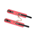 Liebe Seele - Angel's Kiss Enkelboeien Met Afsluitbare Gespen - Luxe En exclusief ontwerp - Roze/Zwart/Rosé Goud-Erotiekvoordeel.nl