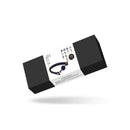 Liebe Seele - Dark Secret - Exclusieve Siliconen Ball Gag Met Lederen Riempjes - Zwart/Goud-Erotiekvoordeel.nl