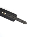 Liebe Seele - Demon's Kiss - Enkelboeien Met Gouden Hartvormige Slotjes - Luxe En exclusief ontwerp - Zwart/Goud-Erotiekvoordeel.nl