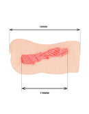 Liebe Seele - Manga Masturbator NANAMI - Onahole - Geimporteerd uit Japan - Lichte Huidskleur-Erotiekvoordeel.nl