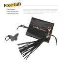 Liebe Seele - Rose Gold Memory - Exclusieve Smalle collar Met Tepelklemmen - Rosé Goud-Erotiekvoordeel.nl