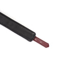 Liebe Seele - Wine Red Curved Collar Met leiband En hartvormig slot - Luxe ontwerp collar-Erotiekvoordeel.nl