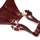 Liebe Seele - Wine Red - Forced Orgasm - Gedwongen Orgasme - Harness Belt - Harnas Riem-Erotiekvoordeel.nl