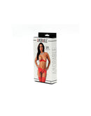 Lingerieset, 1/2 cup BH, String, Jarretels En Kousen-Erotiekvoordeel.nl