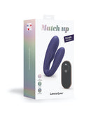 Love to Love - Match Up KoppelVibrator Met Afstandsbediening - Indigo-Erotiekvoordeel.nl