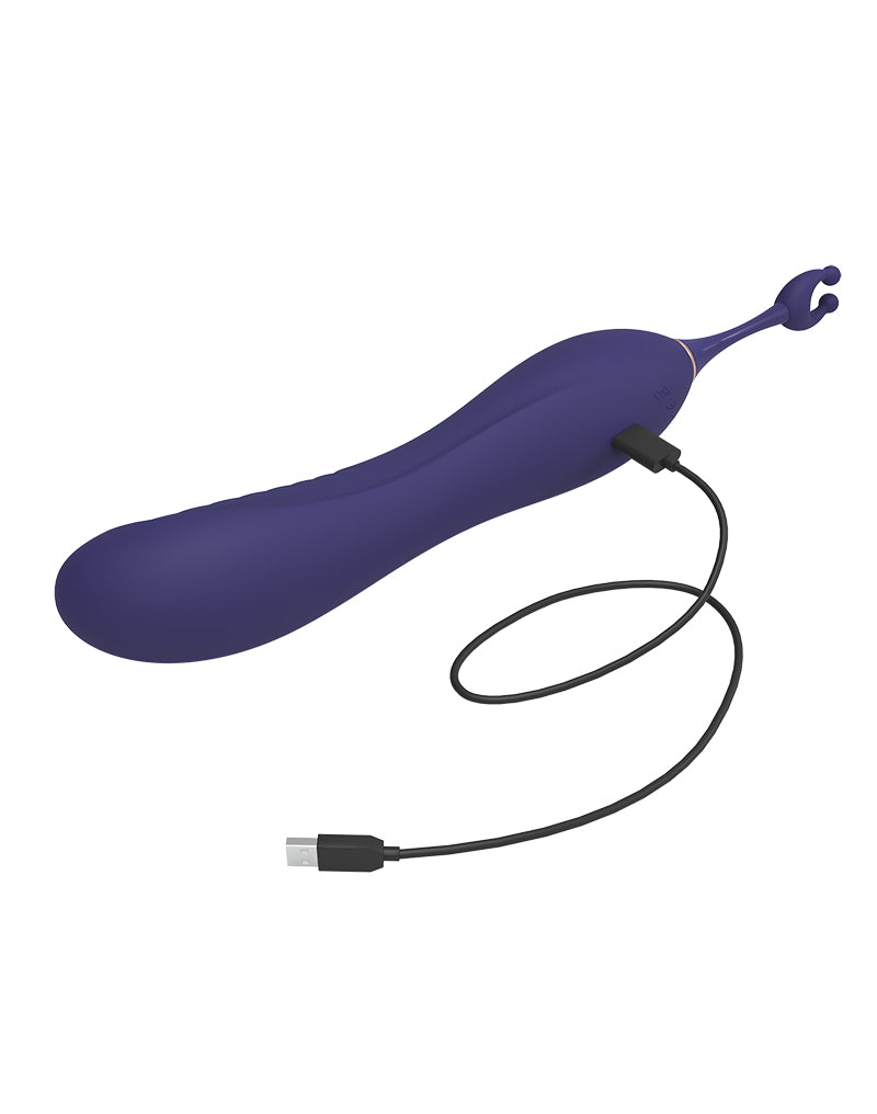 Love to Love - Ô Mega Pinpoint Vibrator èn G-spot Vibrator - Paars-Erotiekvoordeel.nl