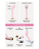 Love to Love - O.M.G. G-spot Vibrator - lichtRoze-Erotiekvoordeel.nl