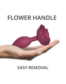 Love to Love - Open Roos Buttplug - Maat M - Rood-Erotiekvoordeel.nl