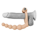 Lovetoy - Cockring Met Vibrerende Dildo - 16.5 cm - Voor Dubbele Penetratie-Erotiekvoordeel.nl