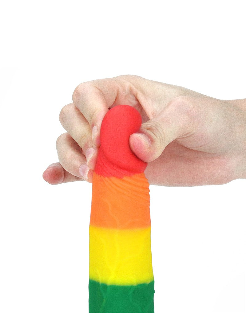 Lovetoy - Rainbow Pride Dildo 18.5 cm-Erotiekvoordeel.nl