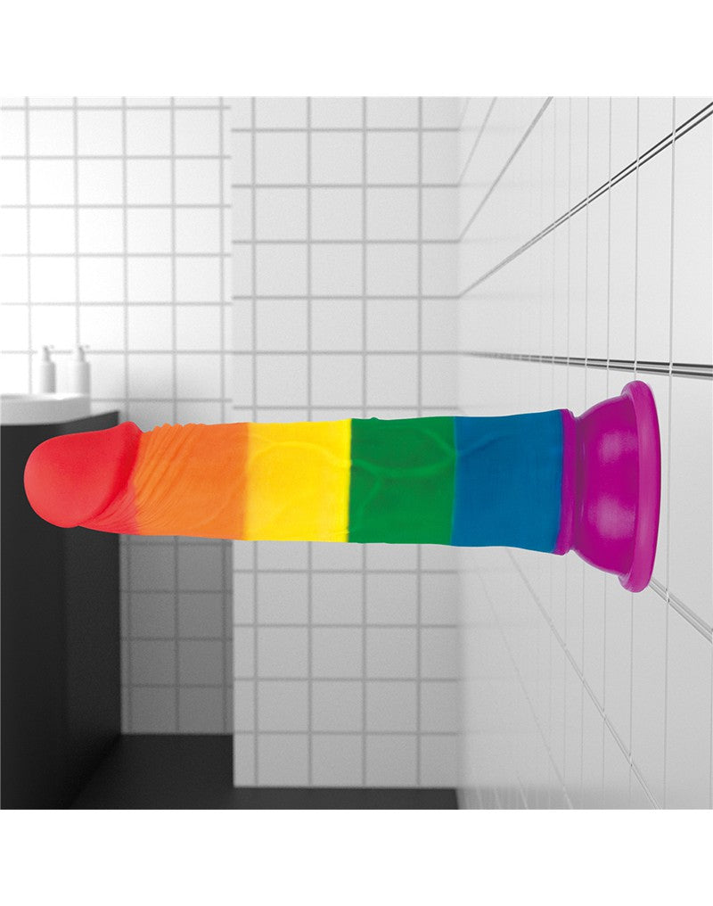 Lovetoy - Rainbow Pride Dildo 18.5 cm-Erotiekvoordeel.nl