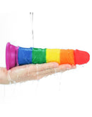 Lovetoy - Rainbow Pride Dildo 18.5 cm-Erotiekvoordeel.nl