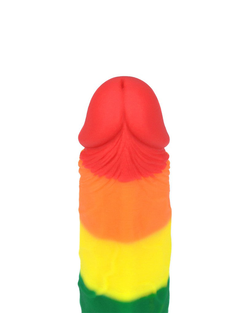 Lovetoy - Rainbow Pride Dildo 18.5 cm-Erotiekvoordeel.nl