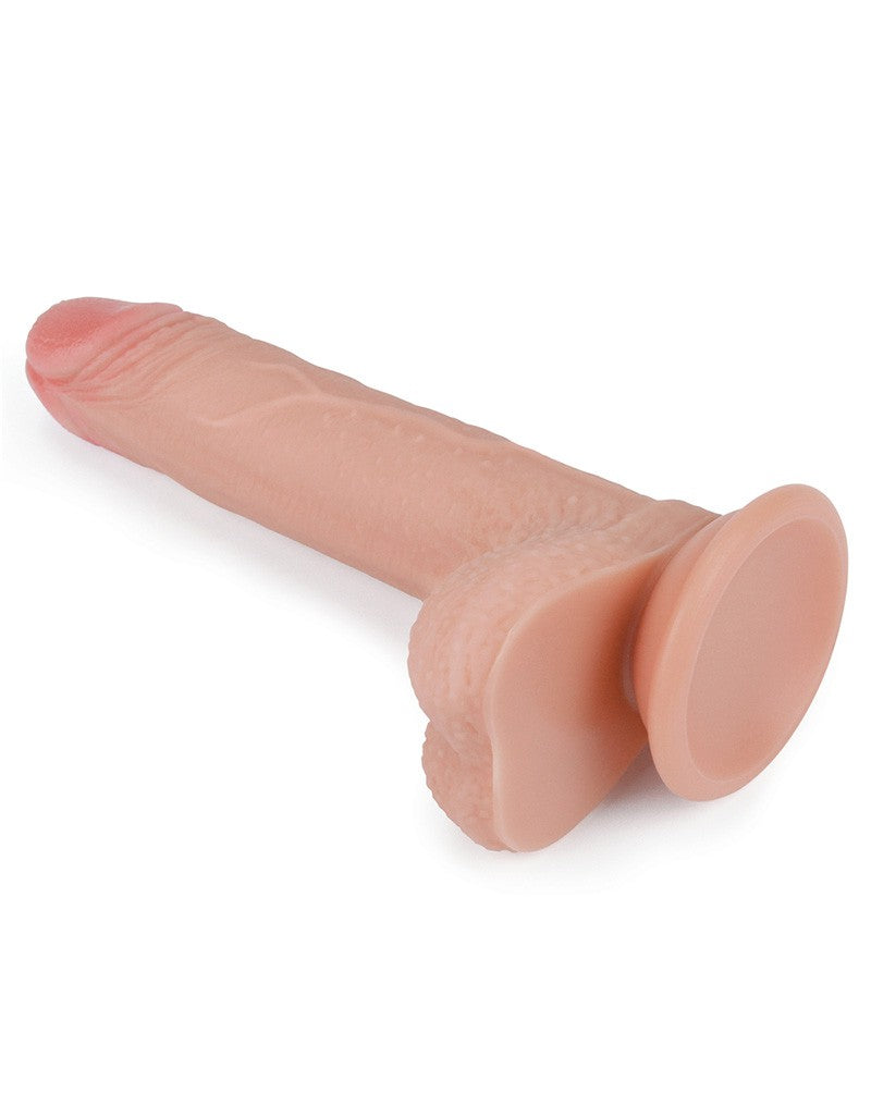 Lovetoy - Realistische Dildo 18 cm - Lichte Huidskleur-Erotiekvoordeel.nl