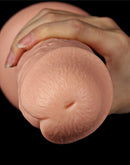 Lovetoy - Realistische Lange XXL Dildo 28 cm - Lichte Huidskleur-Erotiekvoordeel.nl