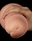 Lovetoy - Realistische XXL Vibrerende Dildo 28 cm - Lichte Huidskleur-Erotiekvoordeel.nl