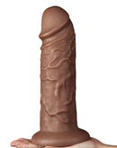Lovetoy - Realistische XXL Vibrerende Dildo CHUBBY 26.5 cm - Bruin-Erotiekvoordeel.nl