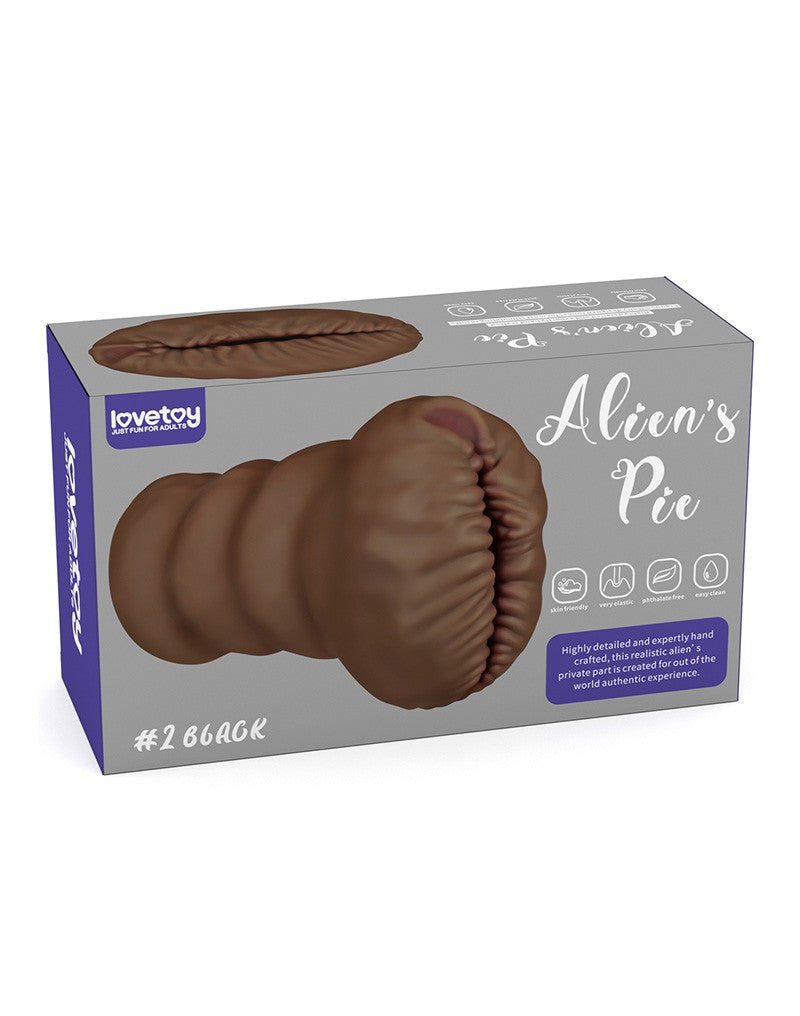 Lovetoy - Stroker Masturbator Alien's Pie 2 - Donkere Huidskleur-Erotiekvoordeel.nl