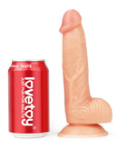 Lovetoy - The Ultra Soft Dude Realistische Dildo - 20.5 x 3.5 cm-Erotiekvoordeel.nl