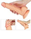 Lovetoy - The Ultra Soft Dude Realistische Dildo - 20.5 x 3.5 cm-Erotiekvoordeel.nl