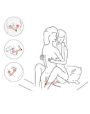 Lovetoy - iJoy Dubbele Vibrerende Dildo Met Afstandsbediening - Lichte Huidskleur-Erotiekvoordeel.nl