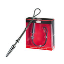 Malesation Cock-Grip Aluminium Anaal plug Met Cockring - Zilver - Medium-Erotiekvoordeel.nl