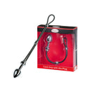 Malesation Cock-Grip Aluminium Anaal plug Met Cockring - Zilver - Small-Erotiekvoordeel.nl