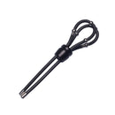 Malesation Double Loop Granate Single - verstelbare Cockringen En ball Stretcher - Zwart-Erotiekvoordeel.nl