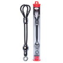 Malesation Double Loop Hook Single - verstelbare Cockringen En ball Stretcher - chroom-Erotiekvoordeel.nl