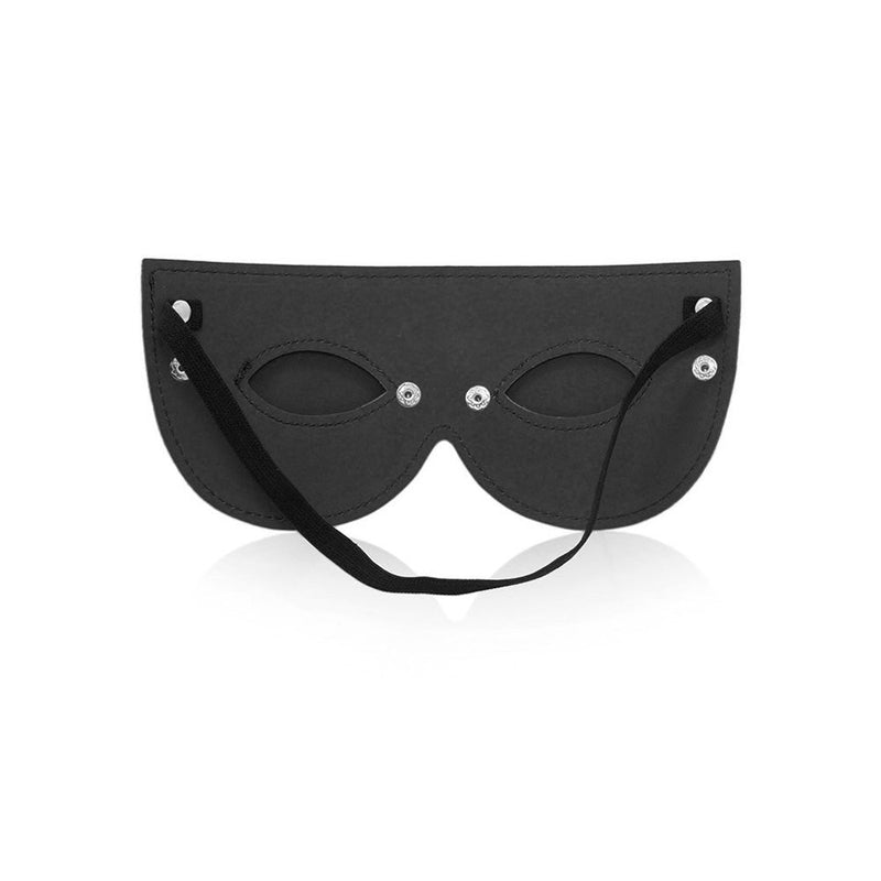 Masker Met oogklepjes - Zwart-Erotiekvoordeel.nl