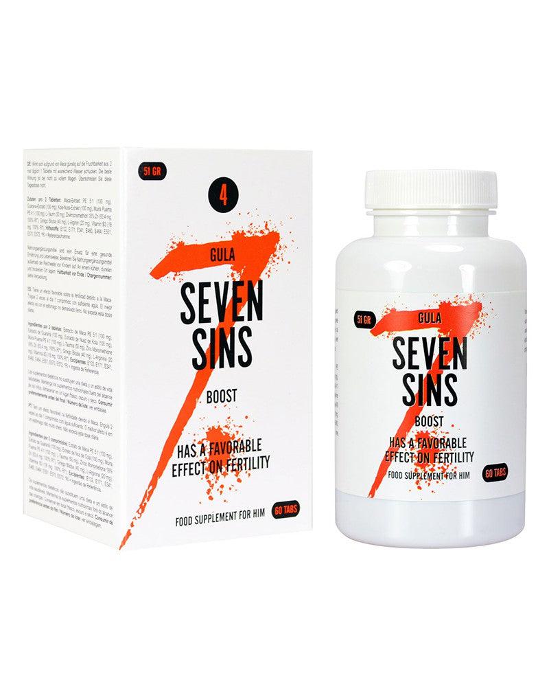 Morningstar - Seven Sins Boost - Sperma Booster - 60 capsules-Erotiekvoordeel.nl