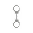 OUCH! – Klassieke Beginners Handboeien voor Spannende Toevoeging met Veiligheids Knop – Zilver-Erotiekvoordeel.nl