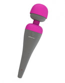 PalmPower Wand Vibrator Met verwisselbare Kop - Roze