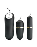 Pretty Love - Electrosex Bullet Vibrator Set - Zwart