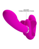 Pretty Love - Strapless Strap-on VoorbindVibrator Valerie - Roze