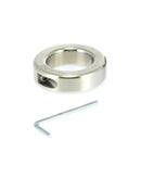 Rimba Bondage Play - Ball Stretcher Chirurgisch Staal 1.5 cm Hoog Met InbusSleutel - 170 gram