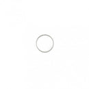 Rimba Bondage Play - Cockring In Hoogwaardig RVS - 1 cm Breed-Erotiekvoordeel.nl