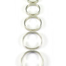 Rimba Bondage Play - Cockring In Hoogwaardig RVS - 1 cm Breed-Erotiekvoordeel.nl