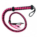 Rimba Bondage Play - Korte Bull Whip - Roze