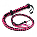 Rimba Bondage Play - Korte Bull Whip - Roze